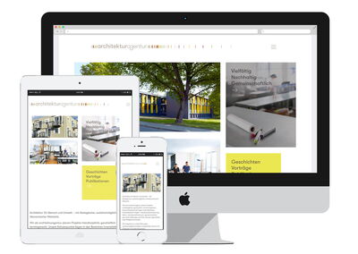 Webseite für Architekten