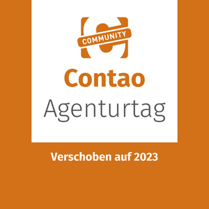 Contao Agenturtag auf 2023 verschoben