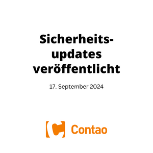 Grafik mit Text zum Sicherheitsupdate